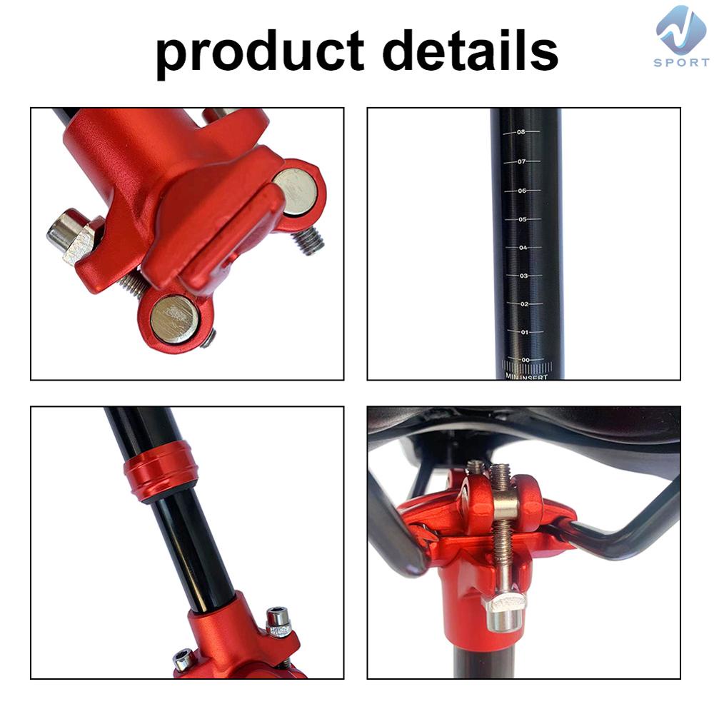 Ống Phuộc Giảm Xóc Bằng Hợp Kim Nhôm 31.6mm Cho Xe Đạp Leo Núi