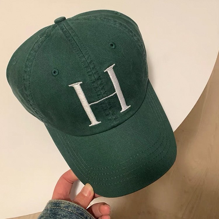 Mũ Lưỡi Trai Cotton Vành Rộng Phong Cách Hàn Quốc Đơn Giản