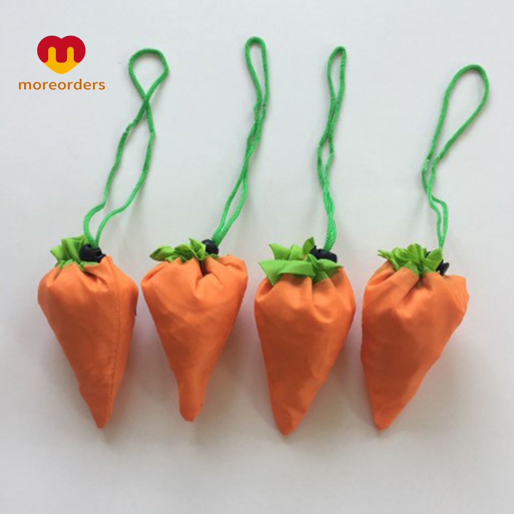 < Mo > Túi Dây Rút Đựng Kẹo Hình Củ Cà Rốt Cho Lễ Phục Sinh