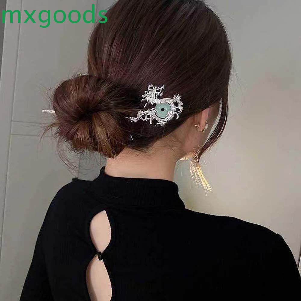 Kẹp Tóc Họa Tiết Rồng Nhiều Màu Sắc Thời Trang Cho Nữ