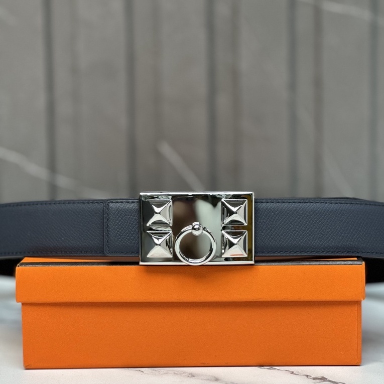 Thắt lưng, dây nịt, belt HM móc khóa dây trơn size 85-110cm fullbox LA 1-1 on web