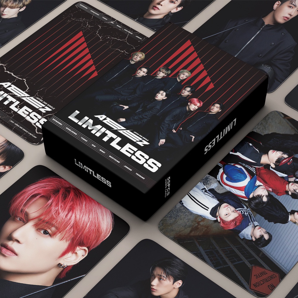 Ateez THE WORLD EP.1 MOVEMENT Album Photocard IXZero: Fever Part.3) lomo card