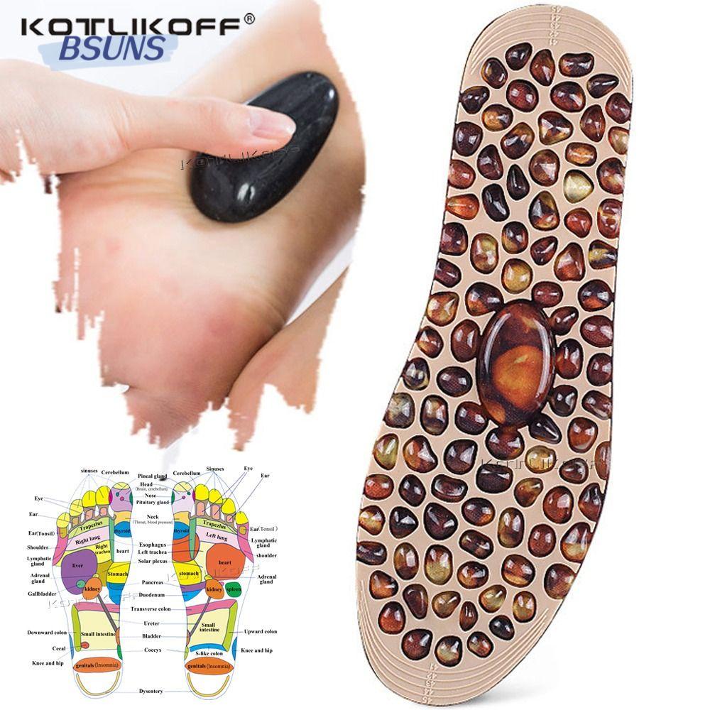 Miếng Lót Giày Mát Xa Chân Giảm Đau Bằng Cao Su Mềm
