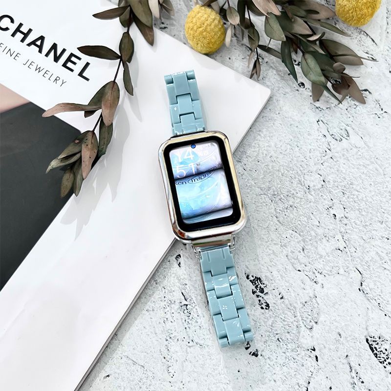 Phù Hợp Dây Đeo Thay Thế Bằng acrylic Màu Kẹo Cá Tính Cho xiaomi redmi smart band 2 xiaomi band 8