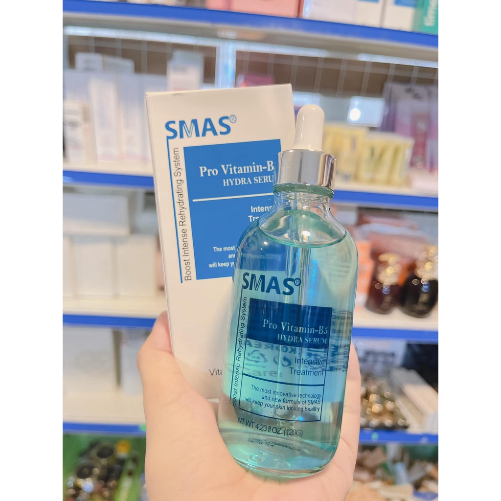 Serum SMAS Pro-Vitamin B5 Hydra  cấp ẩm và Phục Hồi Da 120ml