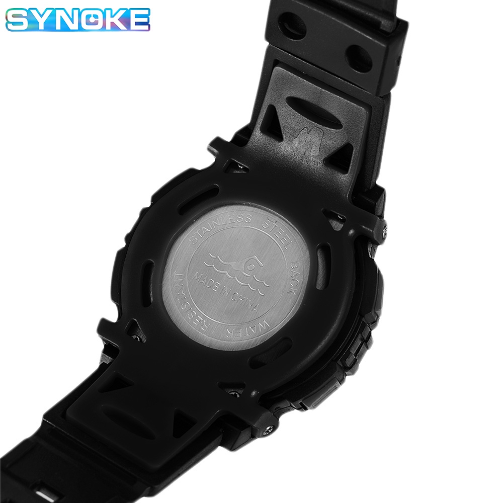 Synoke Đồng Hồ Đeo Tay Điện Tử Chống Thấm Nước Có Đèn LED Thời Trang Cho Bé