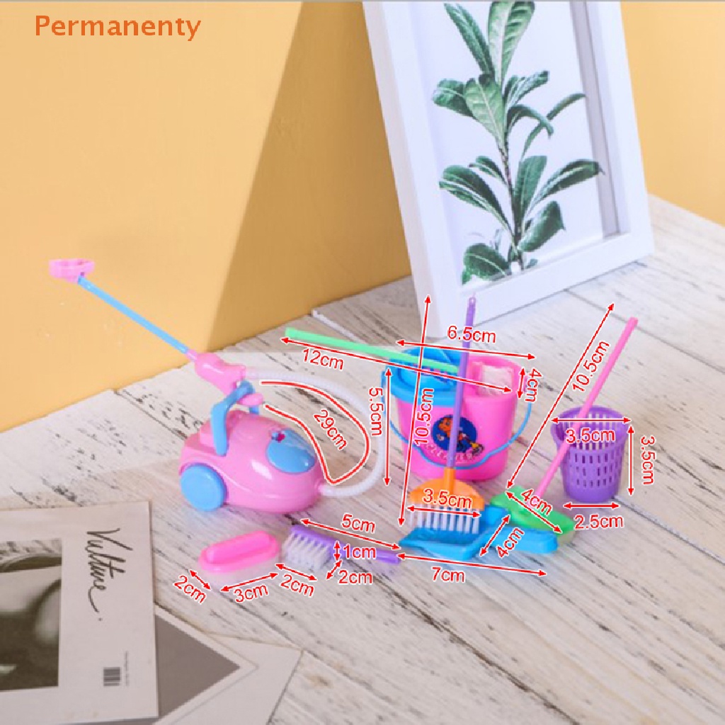 Set 9 Món Đồ Chơi Lau Nhà Búp Bê