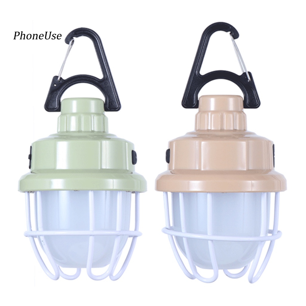 Pu Đèn LED Cắm Trại Đa Năng Siêu Sáng Có Thể Sạc Lại Bằng Cổng USB