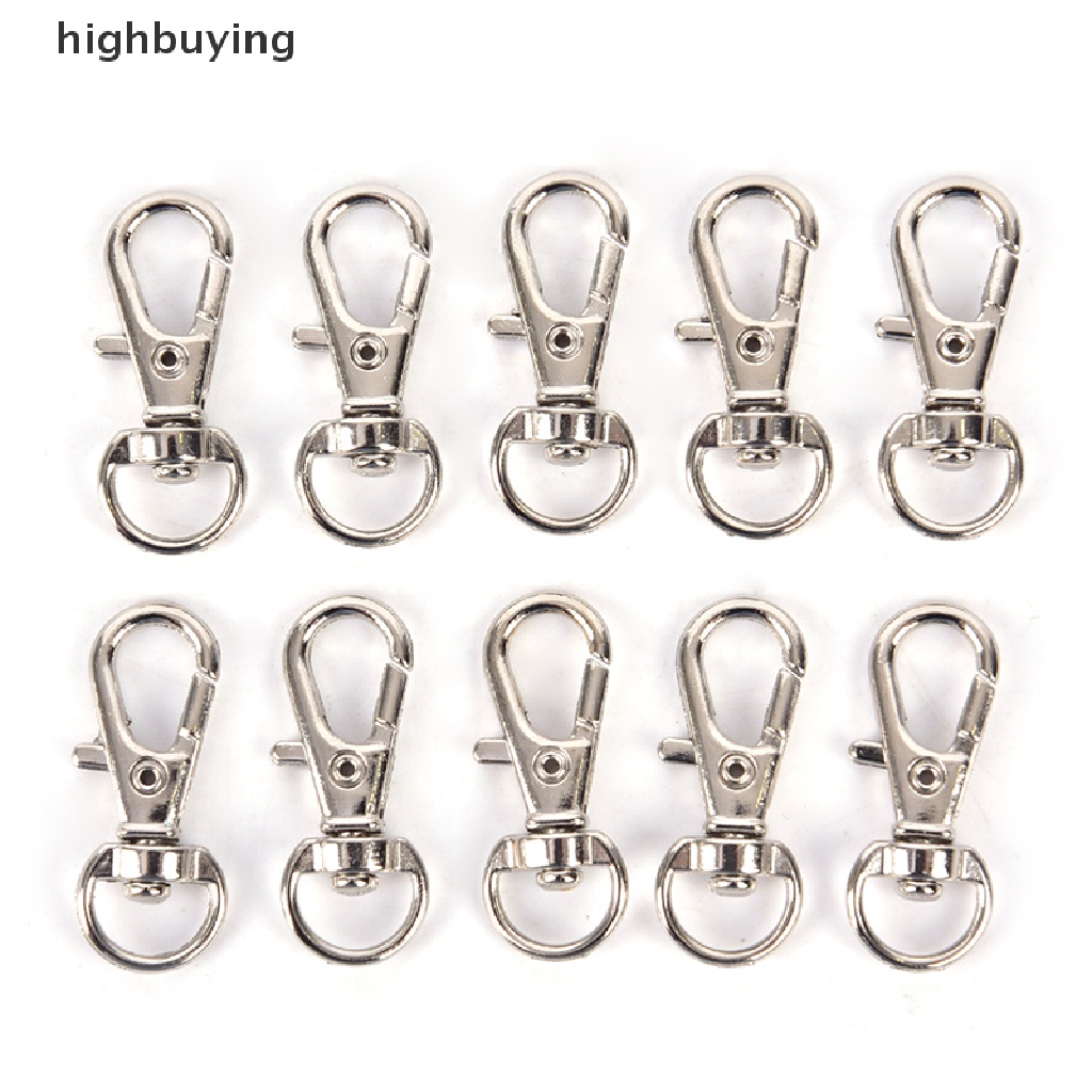 Set 10 Móc Khóa Mini Bằng Hợp Kim Nhôm Đa Năng