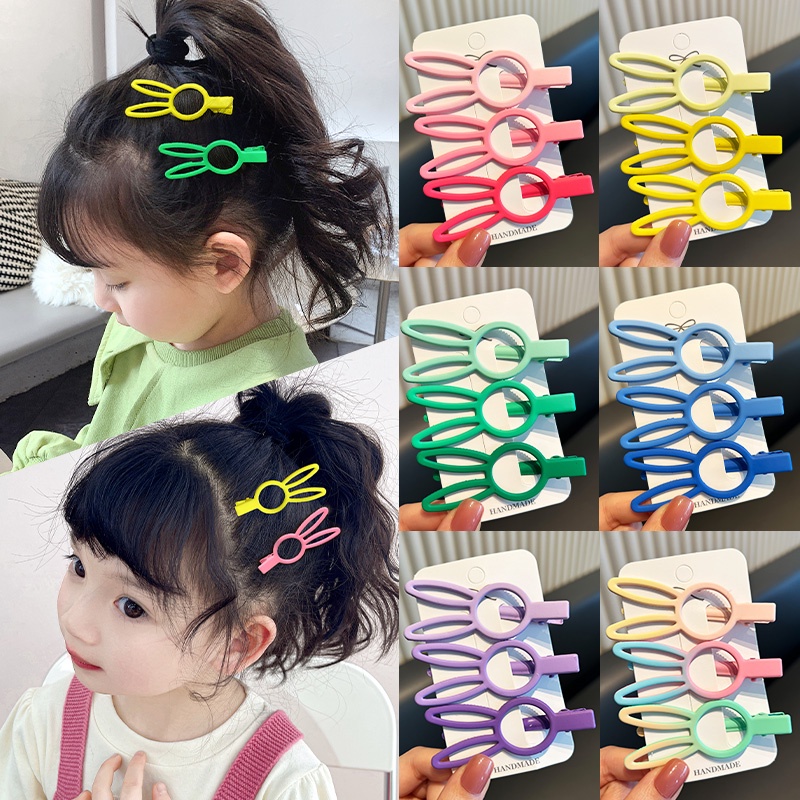 Set 3 Kẹp Tóc Thời Trang Hàn Quốc Cho Nữ