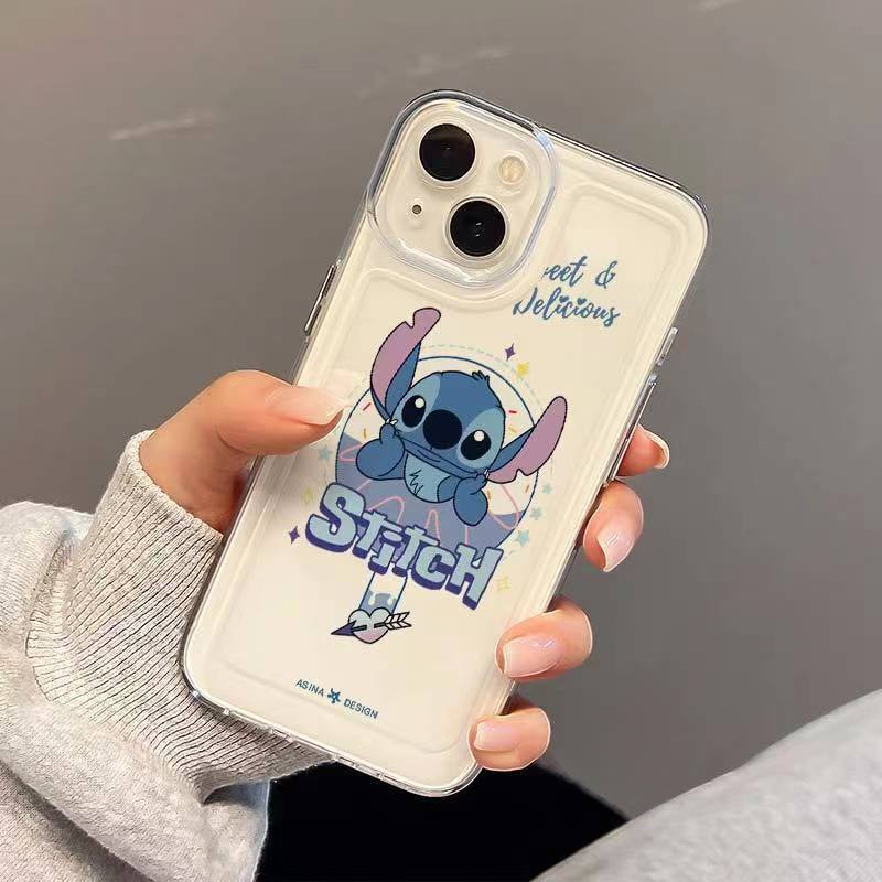 ✅Ốp Điện Thoại Mềm Chống Sốc In Hình Stitch Cho iPhone 13 / 14 12 / 11 xsmax xr 7 / 8plus