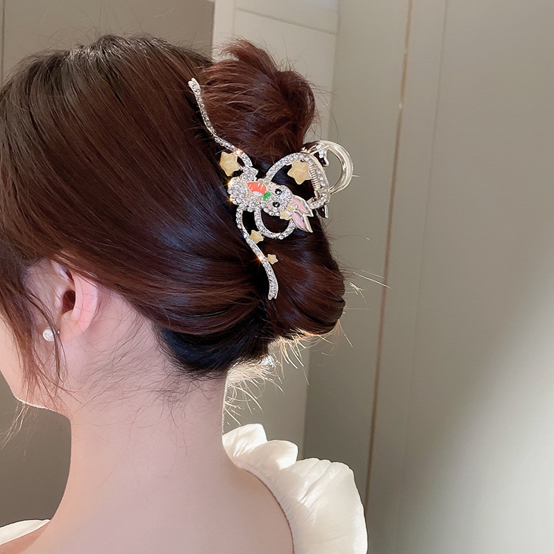 Kẹp Tóc Hình Cá Mập / Thỏ Thời Trang Cao Cấp Cho Nữ
