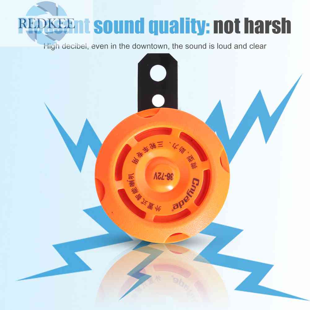 Còi Điện 36v / 48v / 60v Không Thấm Nước Chuyên Dụng Cho Xe Máy