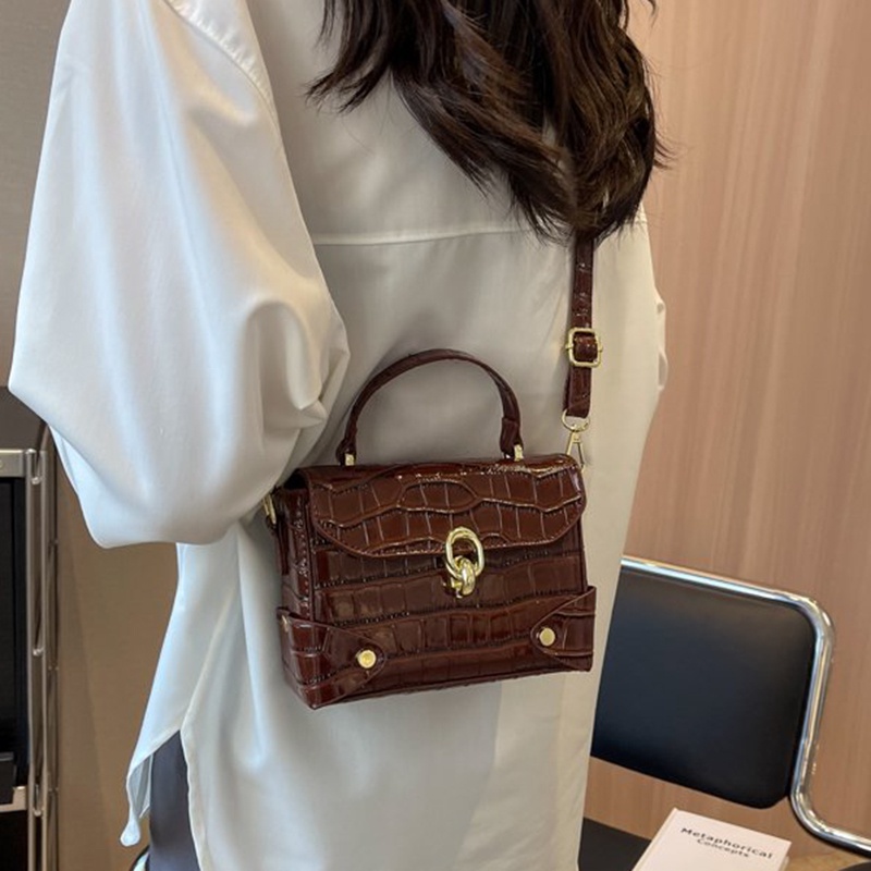 Túi đeo chéo IELGY dáng vuông nhỏ thời trang chất lượng cao đa năng dành cho nữ