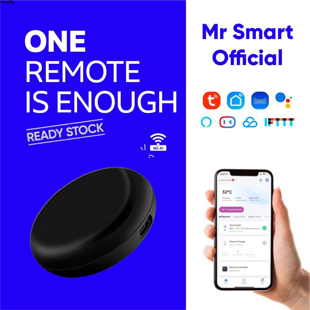 Coza Tuya Bộ Điều Khiển Từ Xa Hồng Ngoại Wifi Thông Minh Điều Khiển Từ Xa Hồng Ngoại Thông Dụng Không Dây Đa Phương Vị Nhà Thông Minh Tiện Dụng Hoạt Động Với Trợ Lý Alexa Google Home