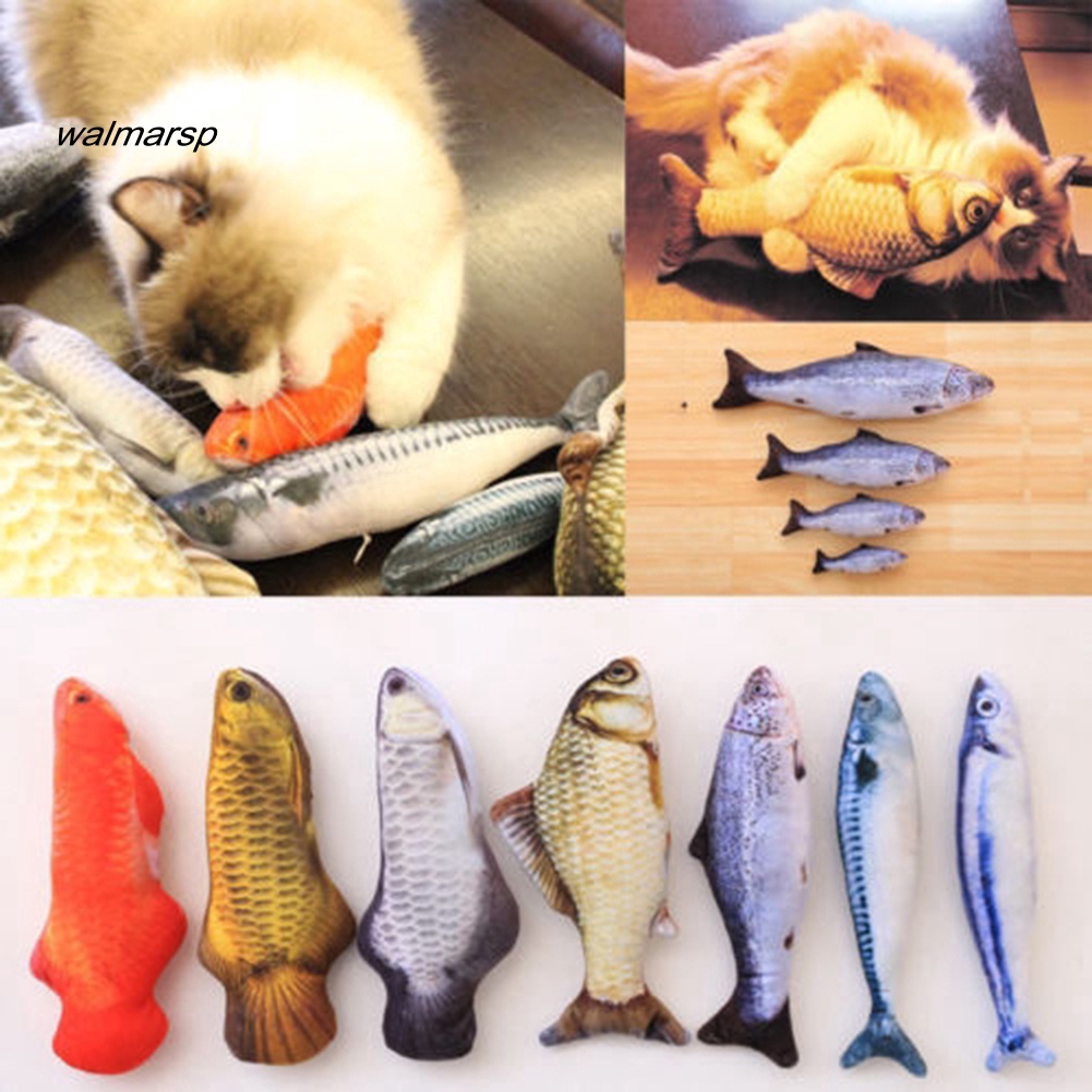 Đồ Chơi Hình Cá Cắn Chống Trầy Xước Cho Thú Cưng