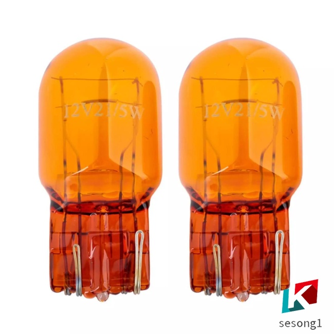 Bóng Đèn Xi Nhan Halogen SESONG T20 3800k 7443 7440 W21 / 5w Cho Xe Hơi