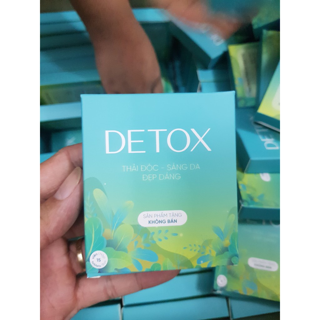 15 VIÊN XỔ MỠ DETOX HỖ TRỢ GIẢM CÂN THẢI MỠ 12345