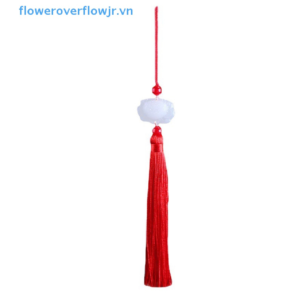 1 Gói Bông Tai Tua Rua Đính Ngọc Bích Giả Phong Cách Mới