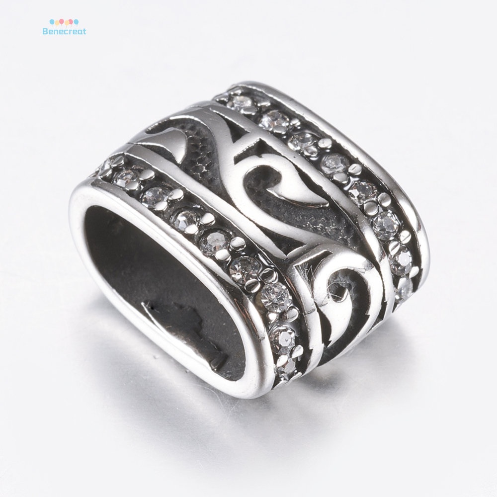 1 Cái Thanh Trượt Y Tế Bằng Thép Không Gỉ 316 Mặt Hình Chữ Nhật Đính Kim Cương Giả 11.5x16x10mm: 6x12mm