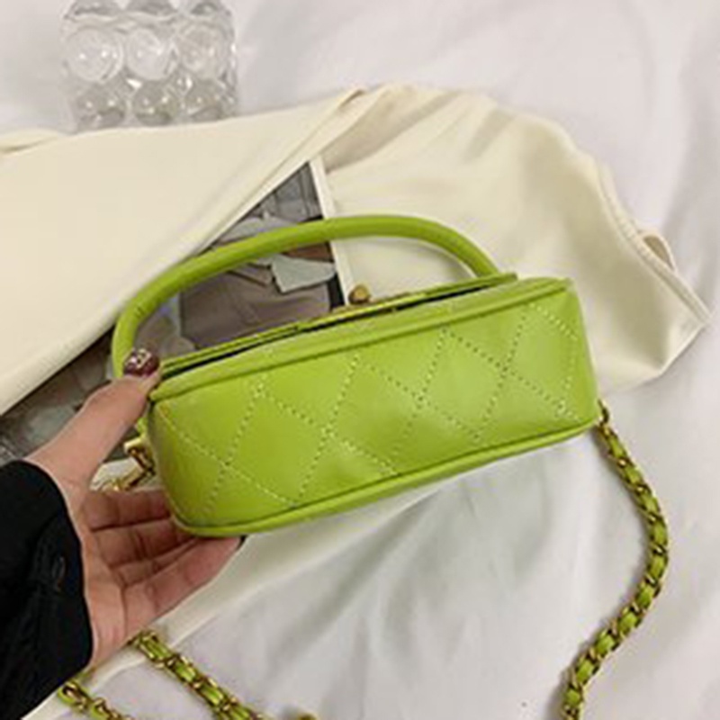 Túi Đeo Chéo Da pu Mềm Dáng Vuông Thời Trang Cho Nữ