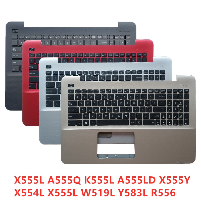 Vỏ Bọc Bảo Vệ Bàn Phím Laptop ASUS K555 A555 X555 K555L A555L X554L X555L W519L Y583L R556 Có Chữ Tiếng Anh Mới