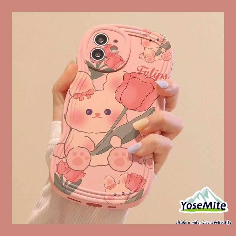 Ốp lưng con thỏ  OPPO A17 A57 2022 A77S A76 A96 A16 A16S A74 A95 A55 A54 4G 5G A53 A33 2020 A52 A72 A92 A15S A15S A31 A1K A12E A3S A9 A5