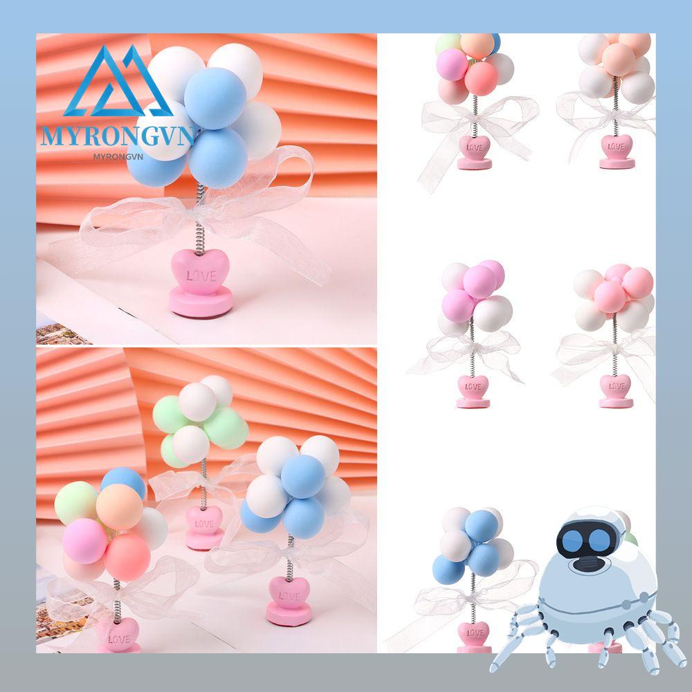 Bong Bóng Nhiều Màu Trang Trí Xe Hơi|Bong Bóng Trang Trí Tiệc Xinh Xắn