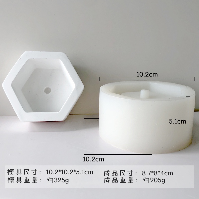 Khuôn Silicon Làm Chậu Hoa Bằng Xi Măng