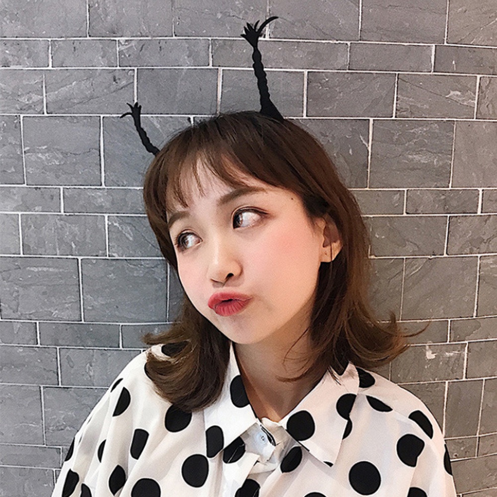 Băng Đô Kiểu Tóc Giả Thắt Bím Sáng Tạo Vui Nhộn Cho Nữ