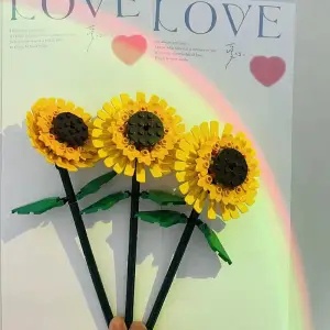 Bó Hoa Hướng Dương Nhân Tạo Dùng Làm Đồ Thủ Công DIY