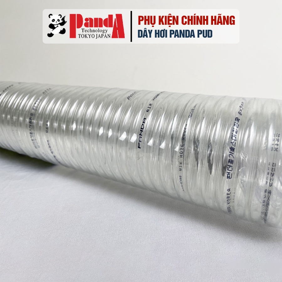 Dây hơi Panda PUD dùng cho máy nén khí, có sẵn 2 đầu nối nhanh thái bảo