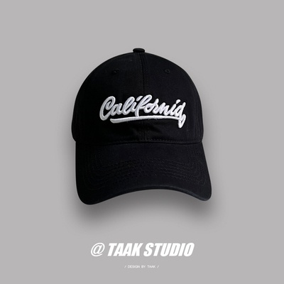 Mũ Lưỡi Trai Thêu Chữ California Chất Liệu Mềm Mại Phong Cách Thể Thao Trẻ Trung