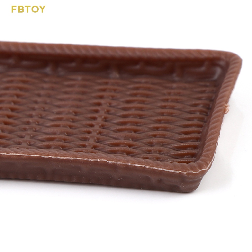 Set 2 Khay Đựng Bánh / Món Tráng Miệng / Món Tráng Miệng Mini Tỉ Lệ 1 / 12 Trang Trí Nhà Búp Bê