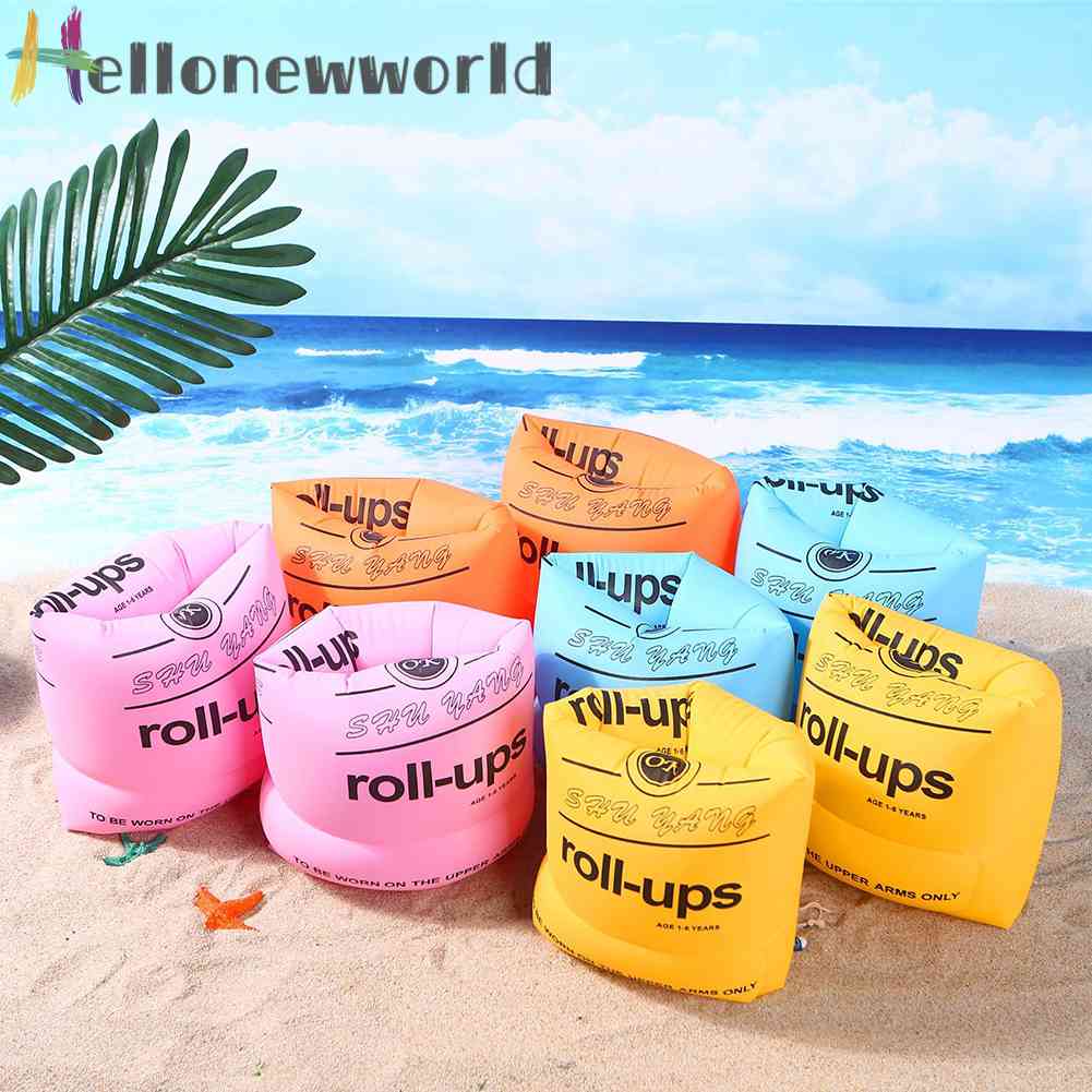 2 Phao Bơi Bơm Hơi Đeo Cánh Tay Cho Người Lớn Và Trẻ Em