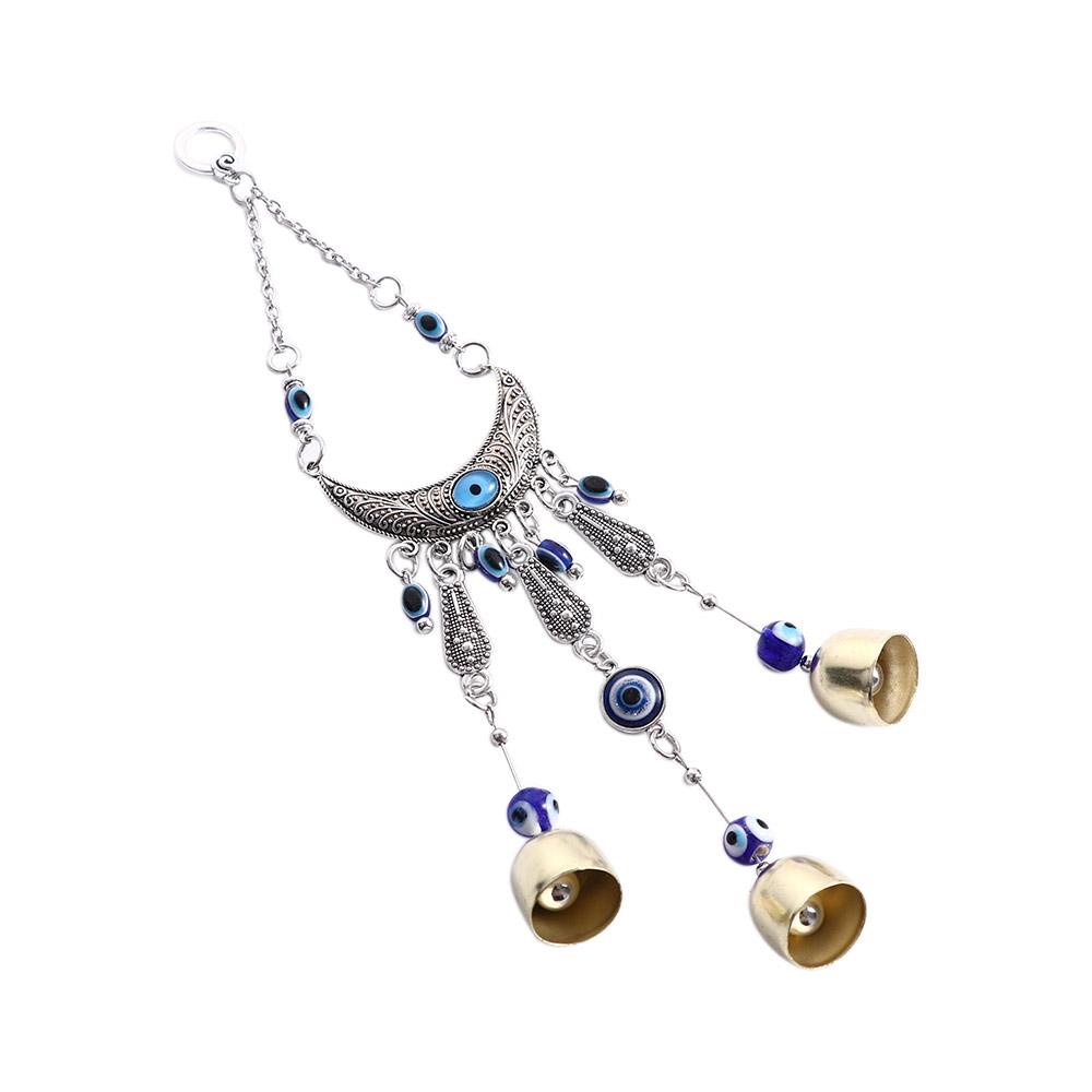 Fallforbeauty Móc Treo Trang Sức Hình Mặt Trăng Mắt Quỷ Đơn Giản Sáng Tạo Charms