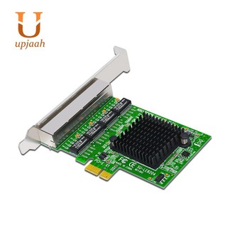 Card mạng ethernet / ethernet / lan pci-e realtek rj45 4 cổng thẻ