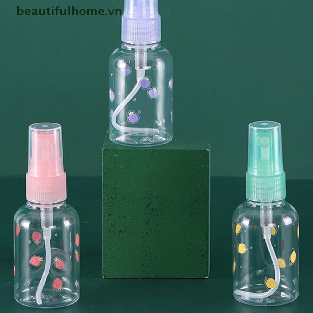 Chai Rỗng 25ml Bằng Nhựa Trong Suốt Dùng Đựng Mỹ Phẩm Khi Đi Du Lịch