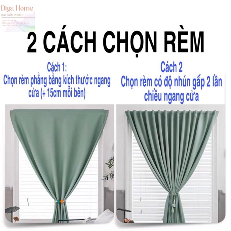 Rido rèm mành treo cửa ngăn phòng che nắng có móc treo sẵn và dây treo ( nhận đặt kt theo yêu cầu) | BigBuy360 - bigbuy360.vn