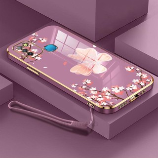 Ốp ĐiệN ThoạI HọA TiếT Bươm BướM Cho infinix smart 5
