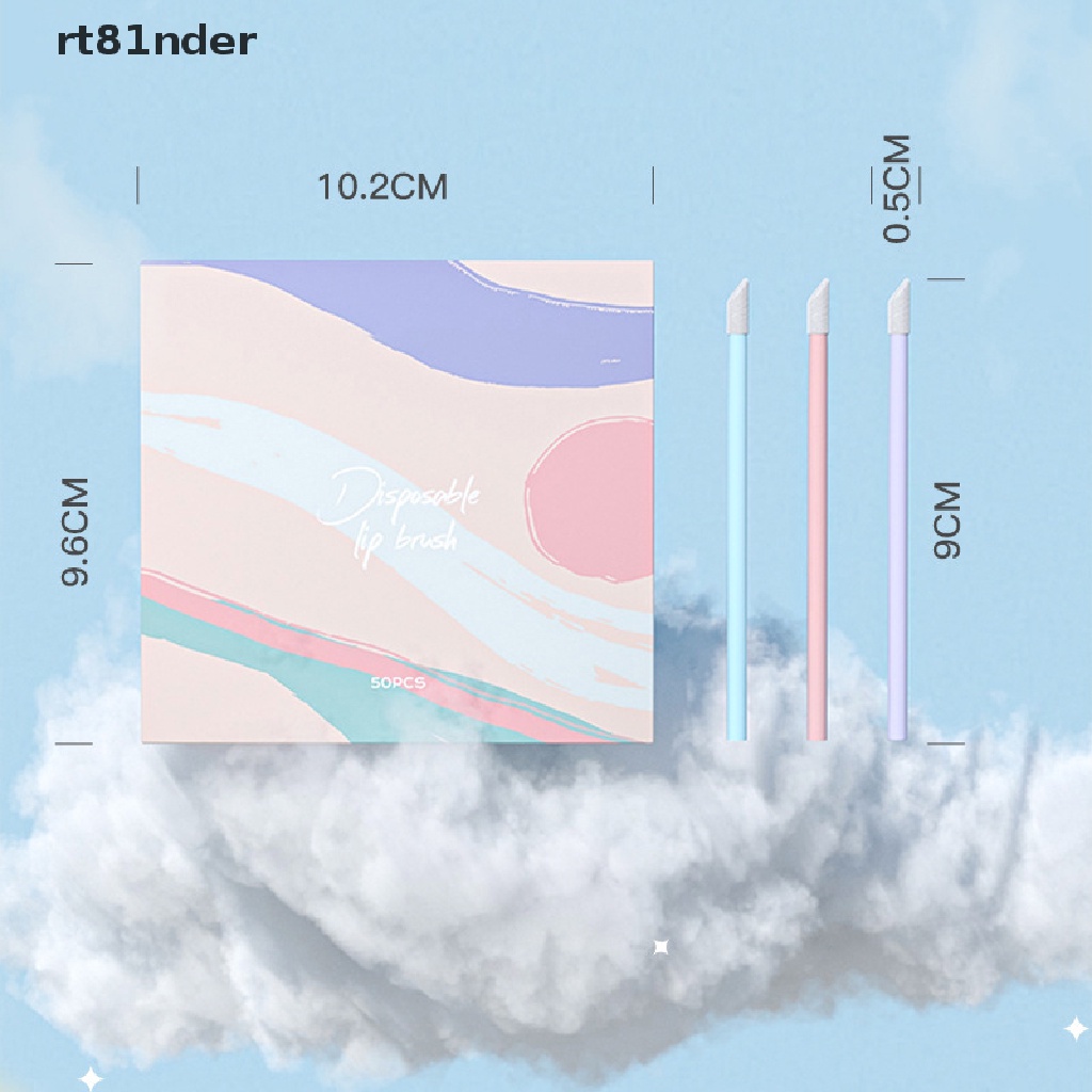 Set 50 Cọ Tô Son Môi Dùng Một Lần Tiện Dụng