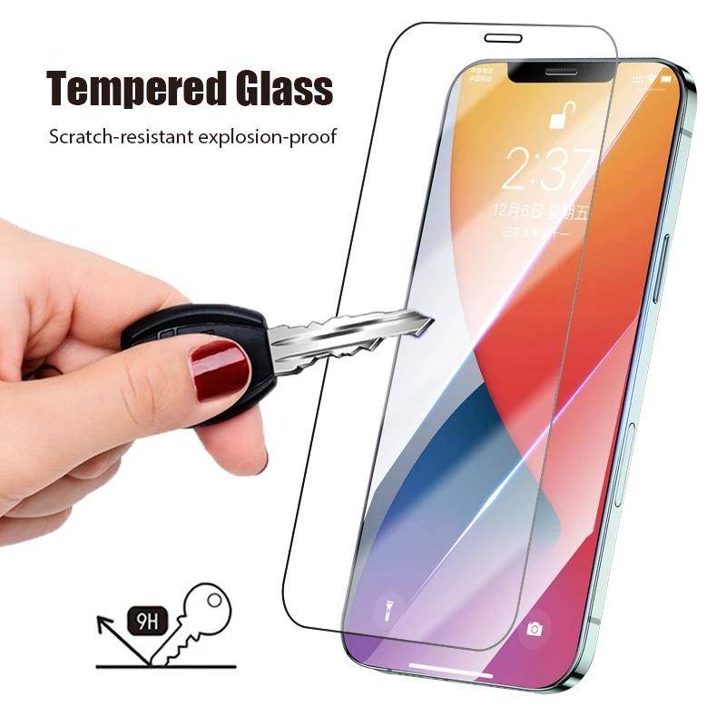 Set 3 Kính Cường Lực 9H Bảo Vệ Màn Hình Cho iPhone 14 13 12 11 Pro MAX Plus X XS MAX XR 7 8 6 6S Plus SE 2022 2020