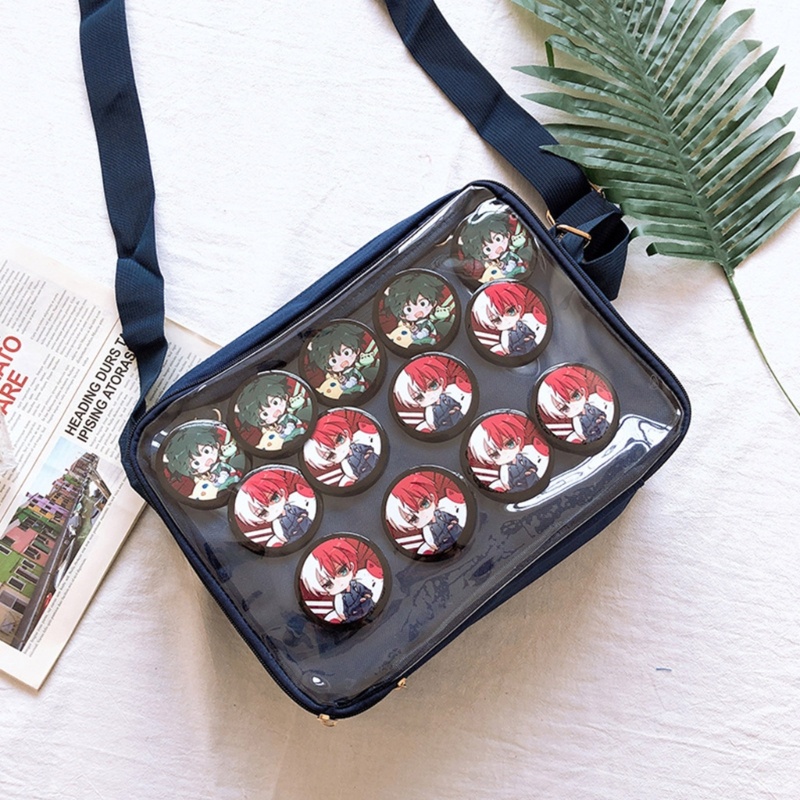 Túi Đeo Chéo Trong Suốt Phong Cách Nhật Bản