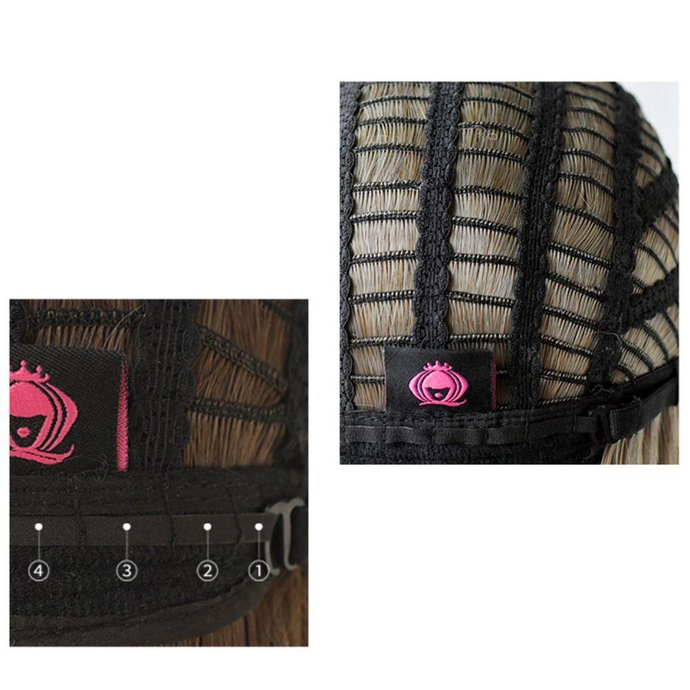 Bộ Tóc Giả Ngắn Thẳng Vô Hình Bằng Sợi Mullet Hóa Trang Nhân Vật Anime Cho Nam Và Nữ