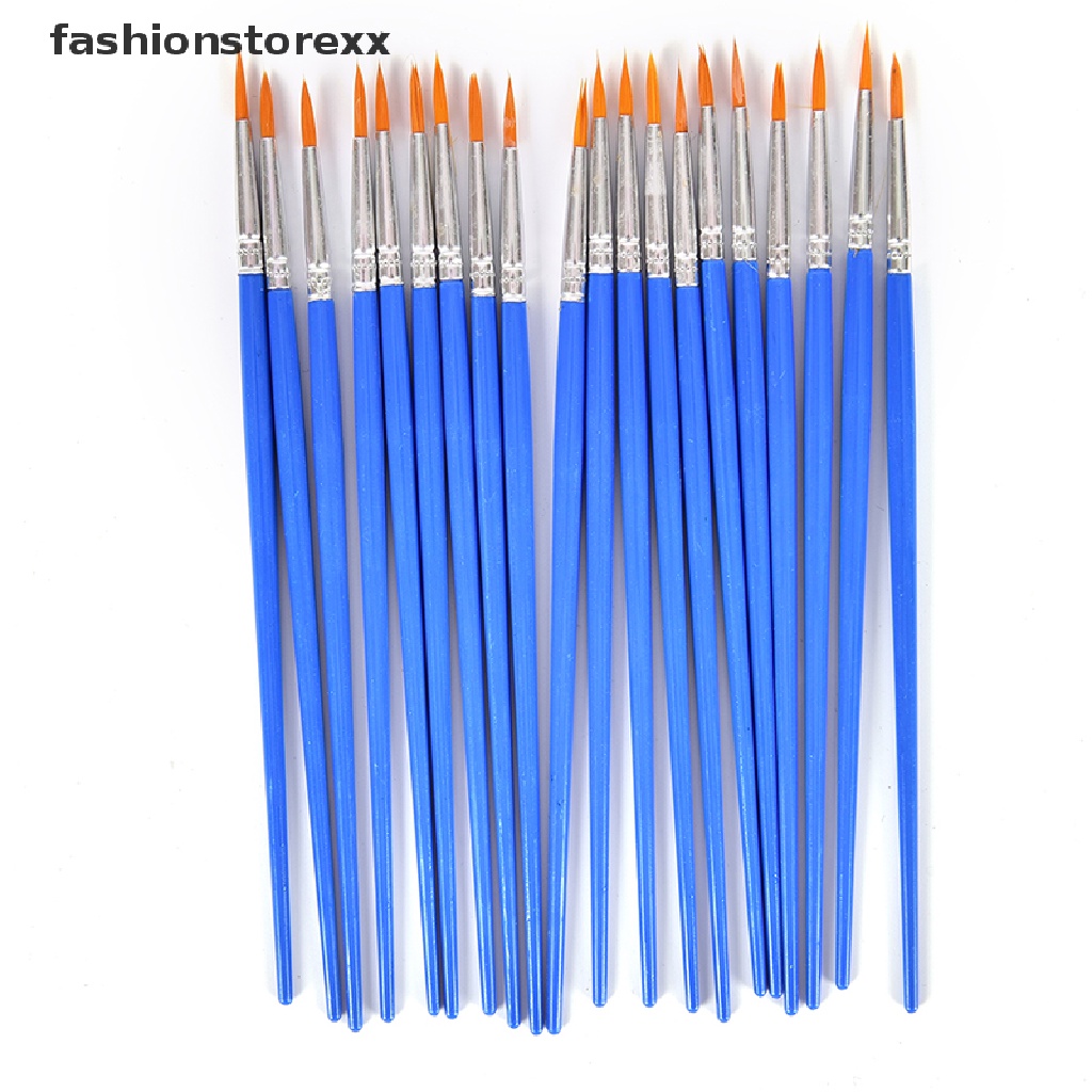 Bộ 10 Cọ Vẽ Màu Nước Đầu Tròn Bằng Nhựa Acrylic
Set 10 Cọ Vẽ Màu Nước Đầu Tròn
Set 10 / 10 Bông Hoa Tròn Nhiều Màu Sắc