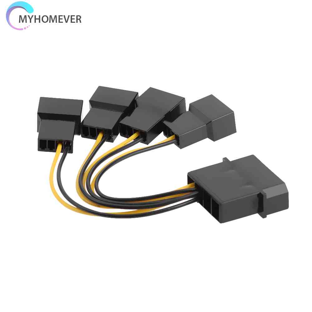 Quạt TảN NhiệT CPU MáY TíNh 3Pin, Chia 1 Sang 4 CổNg