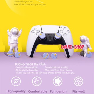 [GeekShare] Núm bọc analog Happy Planets cho tay cầm DualSense (PS5), DualShock 4 (PS4), Pro Controller, Xbox