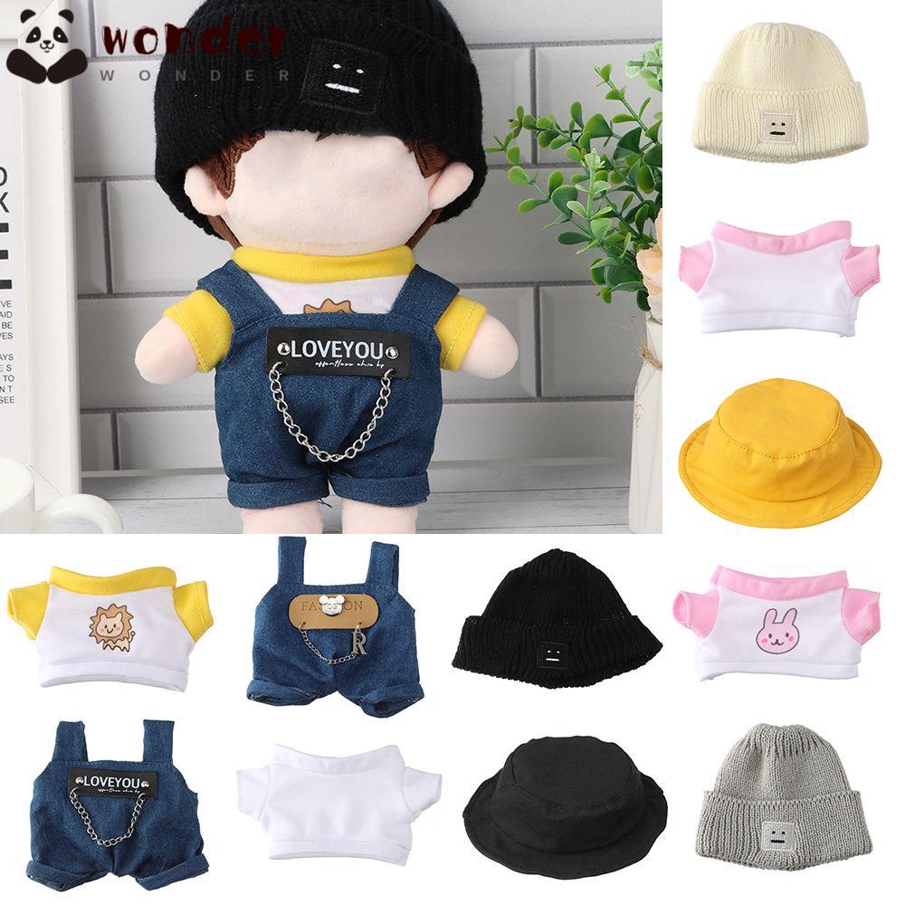 Chú Vịt Nhồi Bông Mặc Quần Jean Dài 20cm Mới Cho Búp Bê