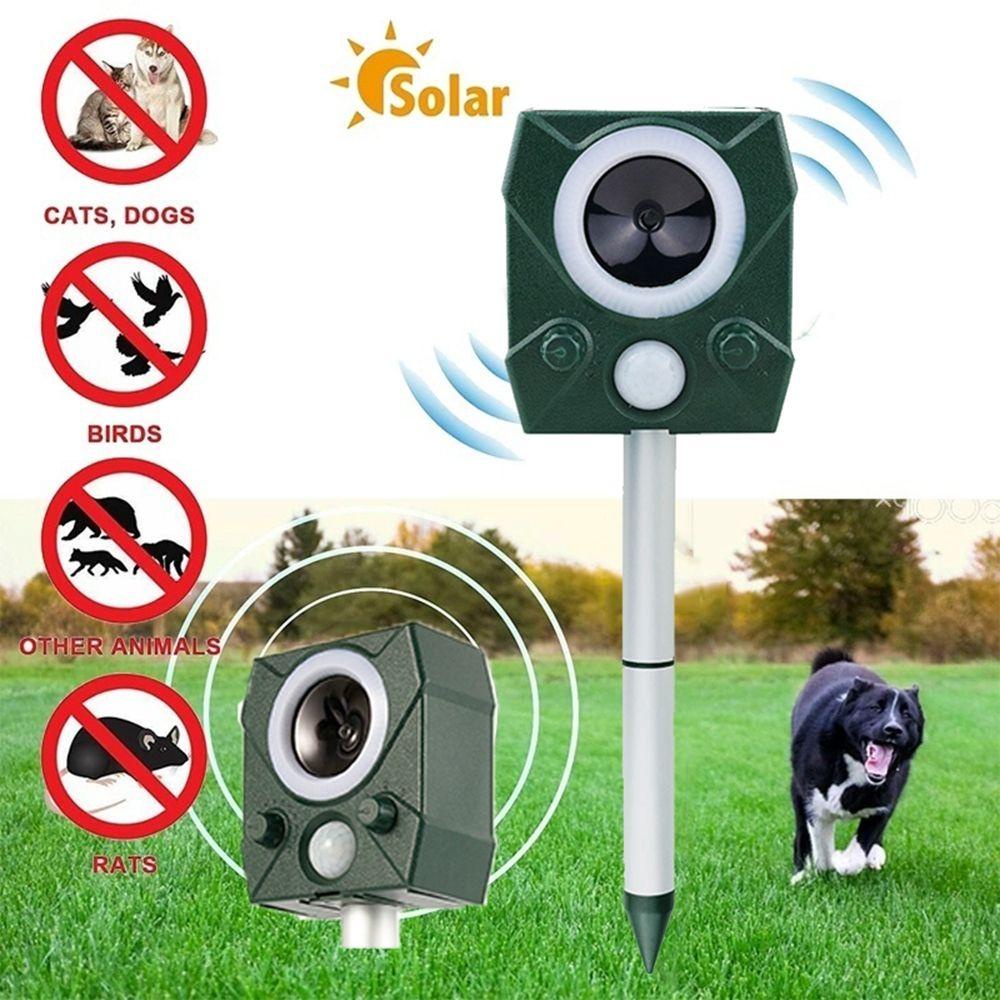 IVORY Thiết Bị Đuổi Chuột / Mèo Bằng Sóng Siêu Âm Chống Thấm Nước Tiện Dụng