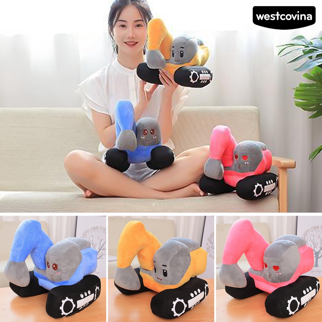 [COD]♋Đồ Chơi Nhồi Bông PP Cotton Mềm Mại Dễ Thương Cho Máy Xúc